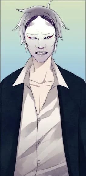 Man in a Noh Mask