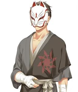 Man in a Fox Mask