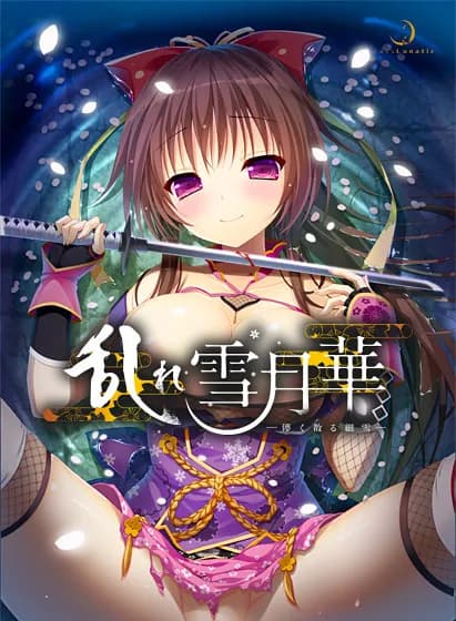 乱れ雪月華 ～儚く散る細雪～