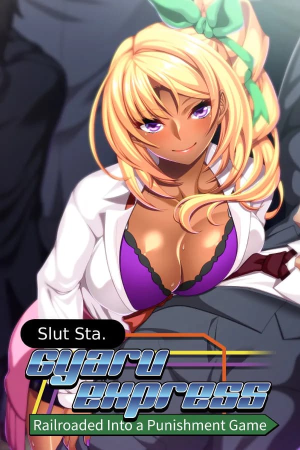 Gyaru Express to Tanned Slut Station ~Railroaded Into a Punishment Game~